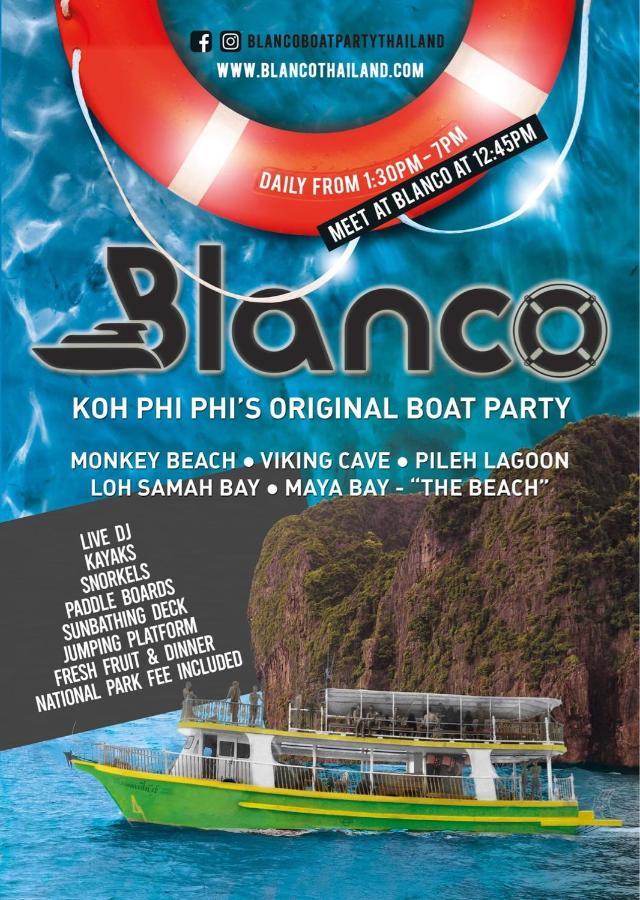 Blanco Beach Bar Hostel Νησί Phi Phi Εξωτερικό φωτογραφία